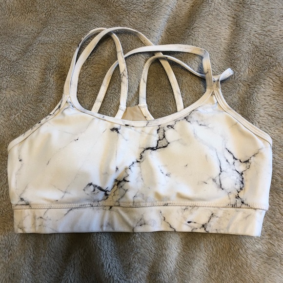 SOLD- BuffBunny White Marbled Jade Mesh Sports - Picture 2 of 6
